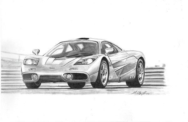 Скетч MCLAREN p1