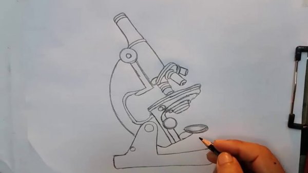Микроскоп карандашом