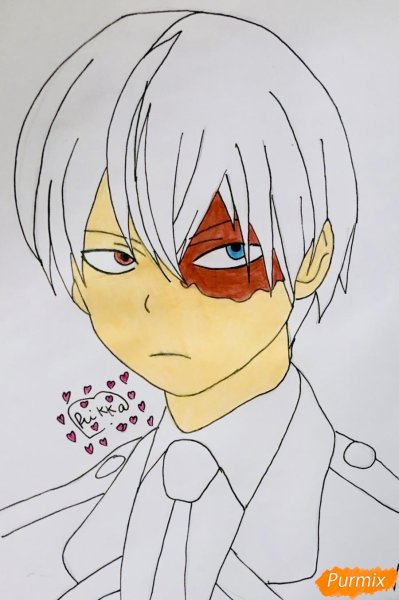 Рисовать Тодороки шото