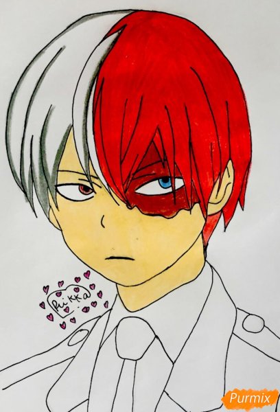 Тодороки рисунок