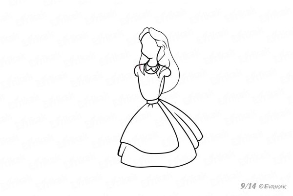 Алиса поэтапно