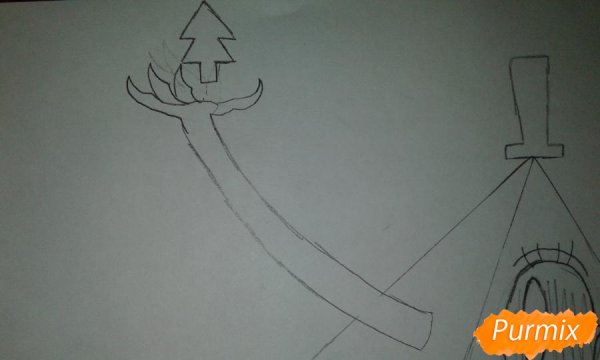 Поэтапное рисование Билл шифр