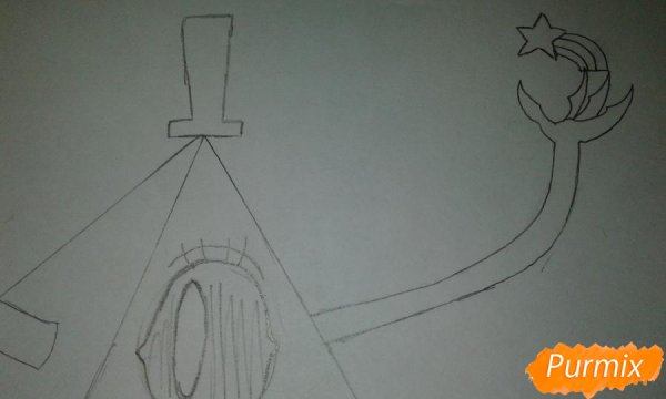 Рисунки карандашом лёгкие Билл