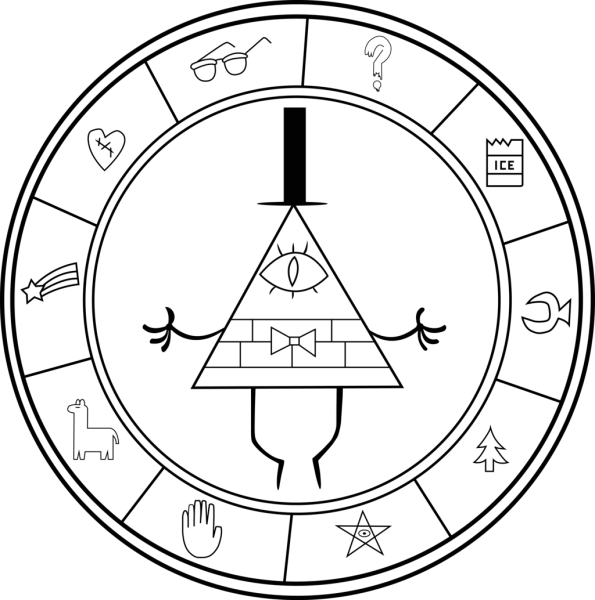 Рисунки Гравити Фолз Билл