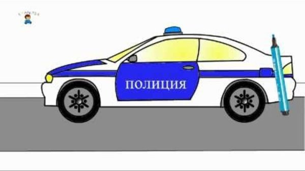 Полиция карандашом