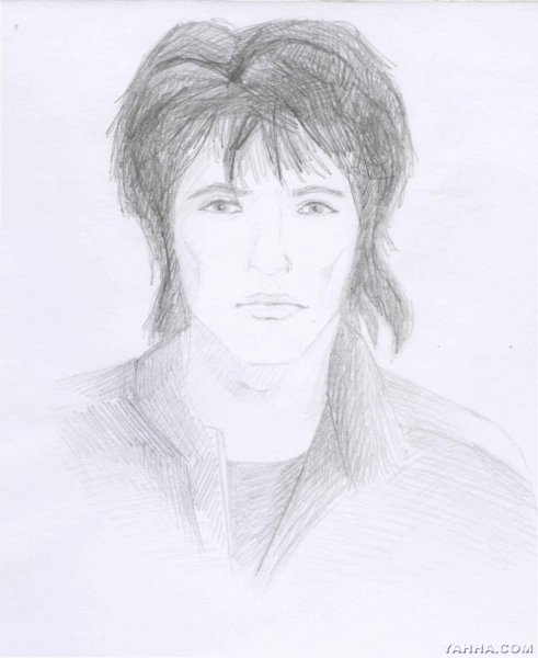 Виктор Цой для срисовки