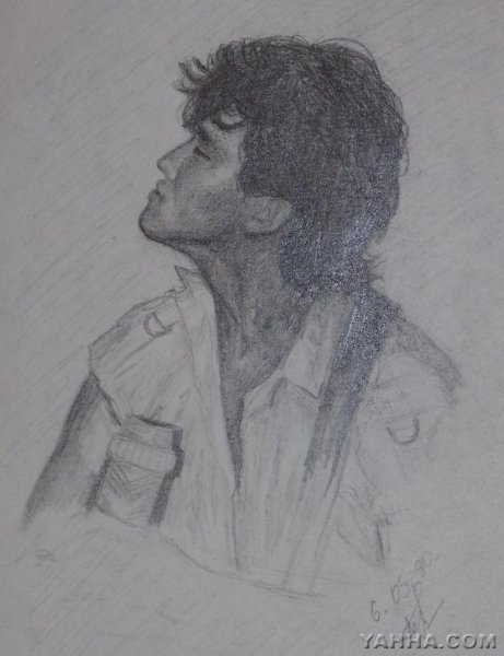 Виктор Цой портрет