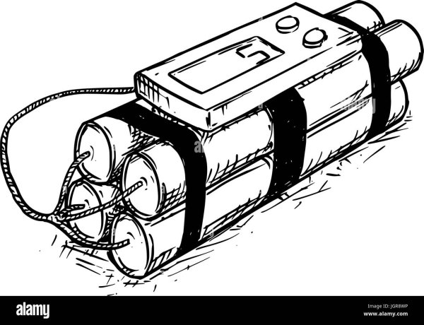 Бомба карандашом
