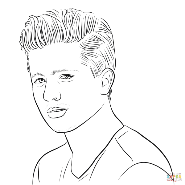 Чарли Чаплин рисунок