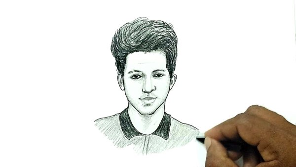 Рисунок Гнездилова карандашом