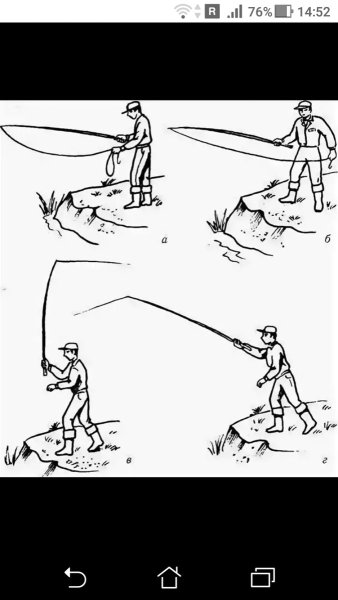 Рыбак с удочкой