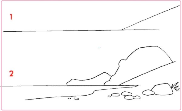 Снасти для рыбалки раскраска