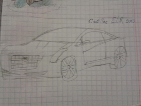 Рисовать машину Кадиллак