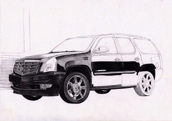 Cadillac Escalade Blueprint