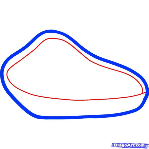 Рисунок стейка пошагово