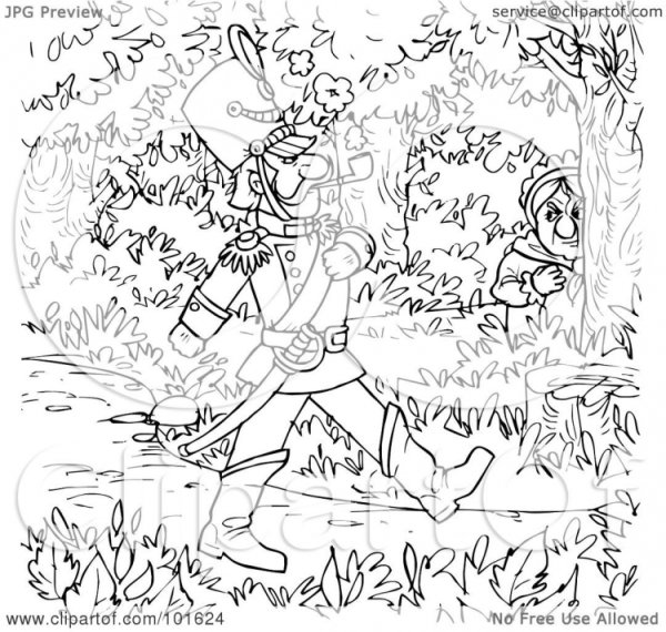 Раскраска огниво Андерсен