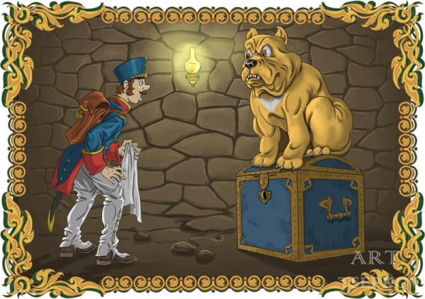 Огниво сказка а ндерсен