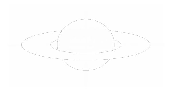 Сатурн пошаговое рисование