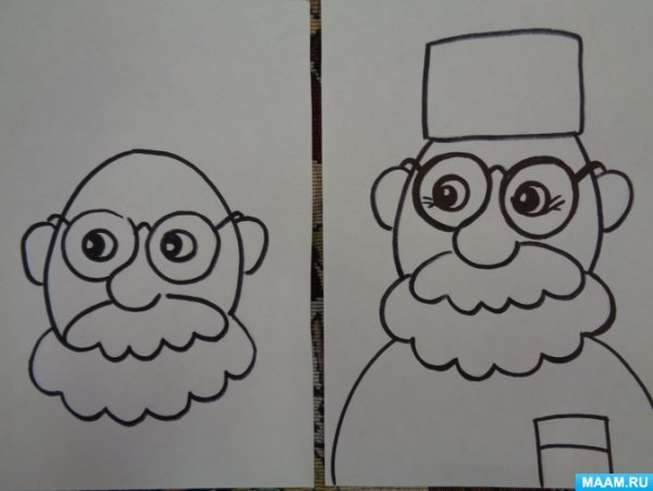 Рисование врач старшая группа