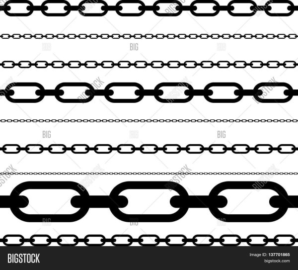 Орнамент цепь