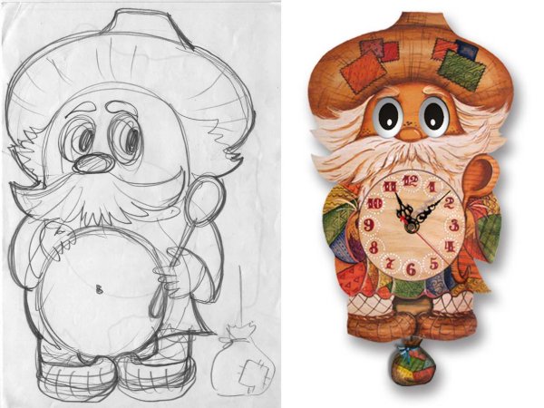 Домовой эскиз