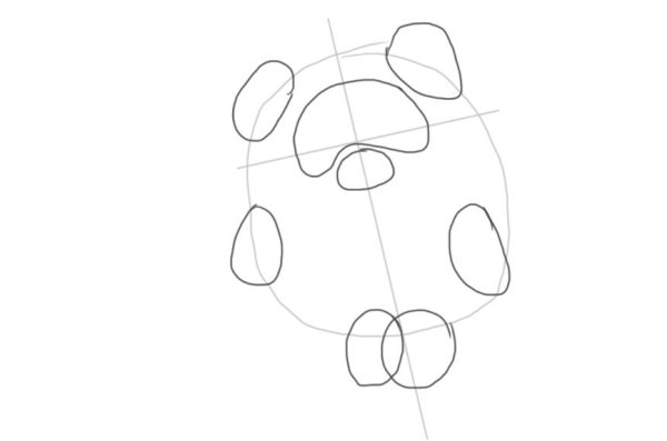 Рисование Винни пуха поэтапно