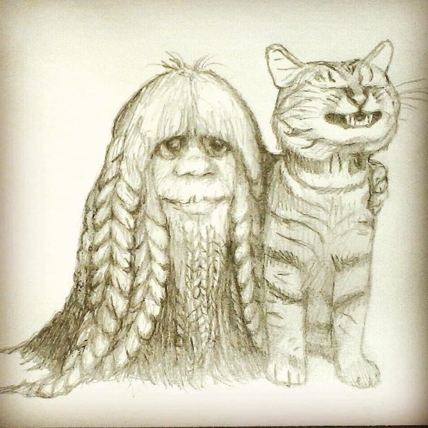 Домовой рисунок