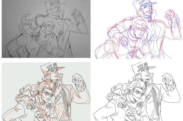 Джотаро какмнарисовать