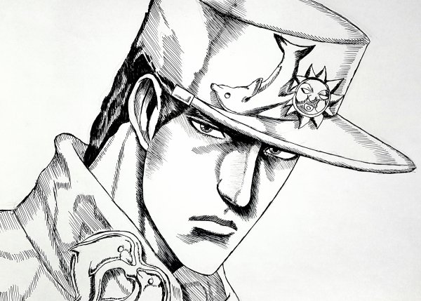 Джотаро Куджо набросок