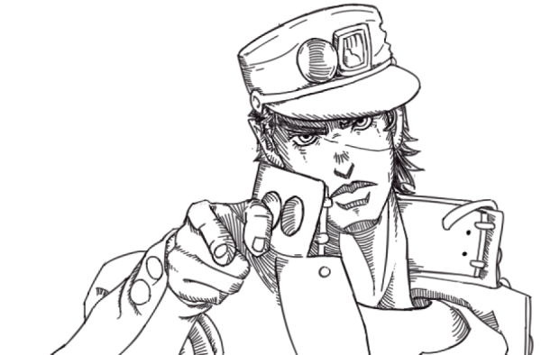 Джотаро Куджо скетч