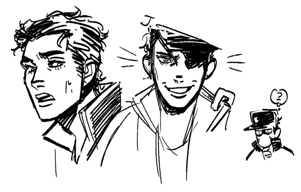 Рохан Кишибе и Джотаро Куджо