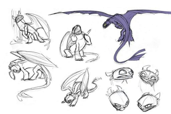 Анатомия ночной фурии