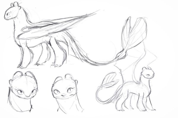 Как приручить дракона референсы драконов