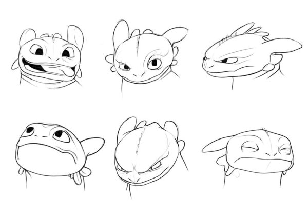 Рисунки Беззубика карандашом