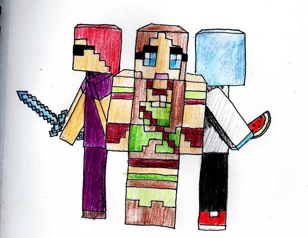 Рисунки по майнкрафту