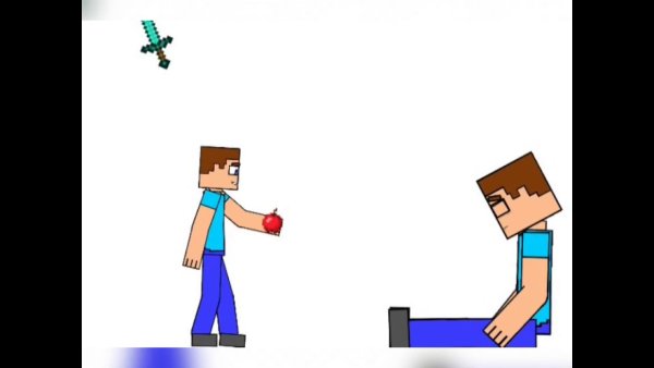 ХЕРОБРИН И Стив бой