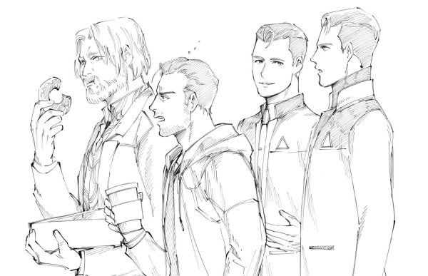 Детройт скетчи