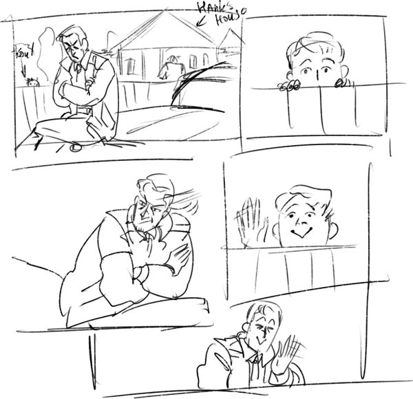 Дом Хэнка Андерсона схема