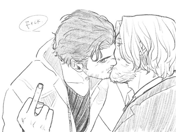 Хэнк и Гэвин слэш