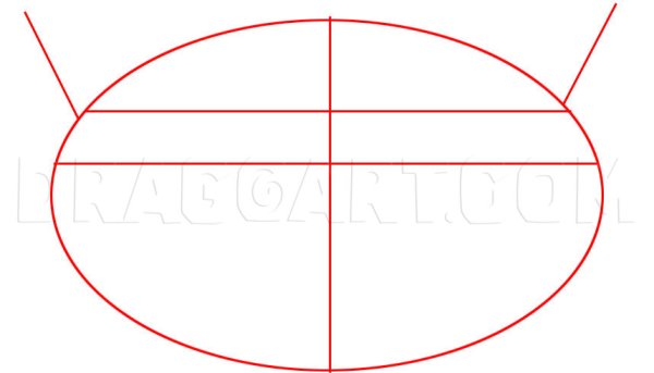 Нарисовать дыню поэтапно