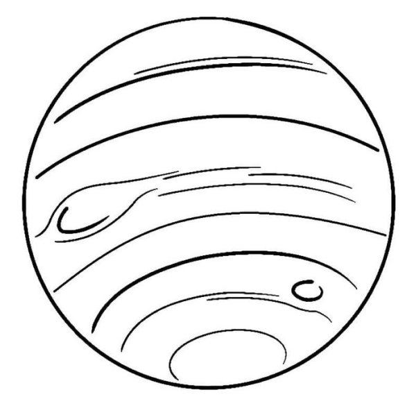 Разукрашки планеты солнечной системы