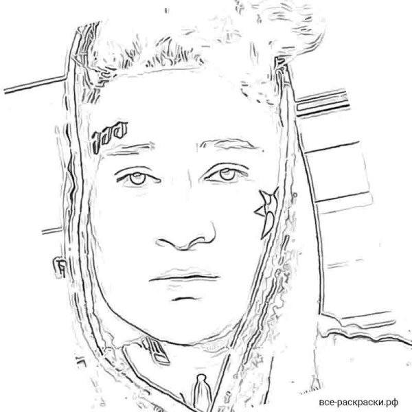 Моргенштерн Моргенштерн раскраска