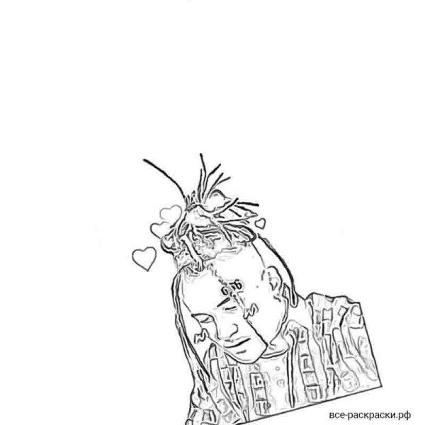 Алишер Моргенштерн раскраска