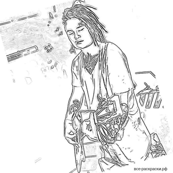 Алишер Моргенштерн раскраска