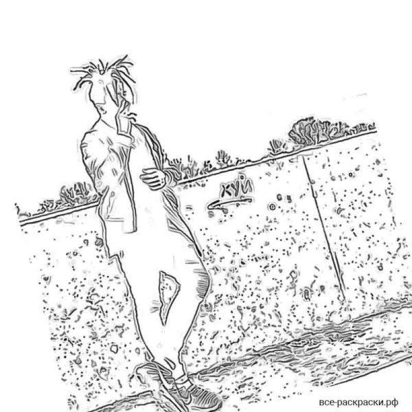 Раскраска Моргенштерн