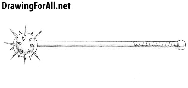 Раскраска Булава