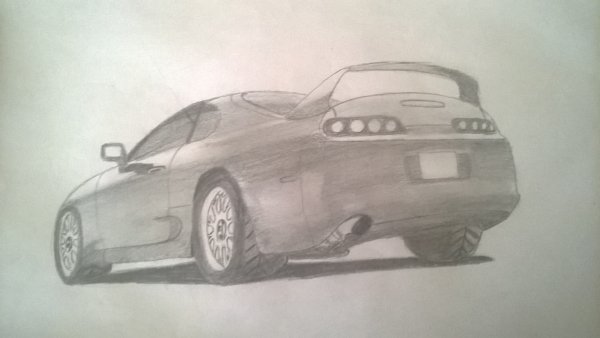 Toyota Supra draw