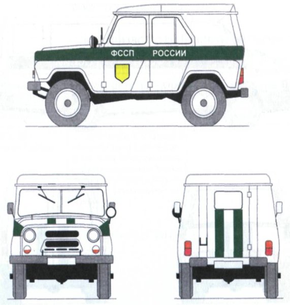 Цветографические схемы автомобилей Нива 21214