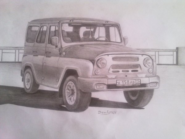 УАЗ 31514 карандаш