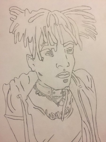 Раскраска XXXTENTACION
